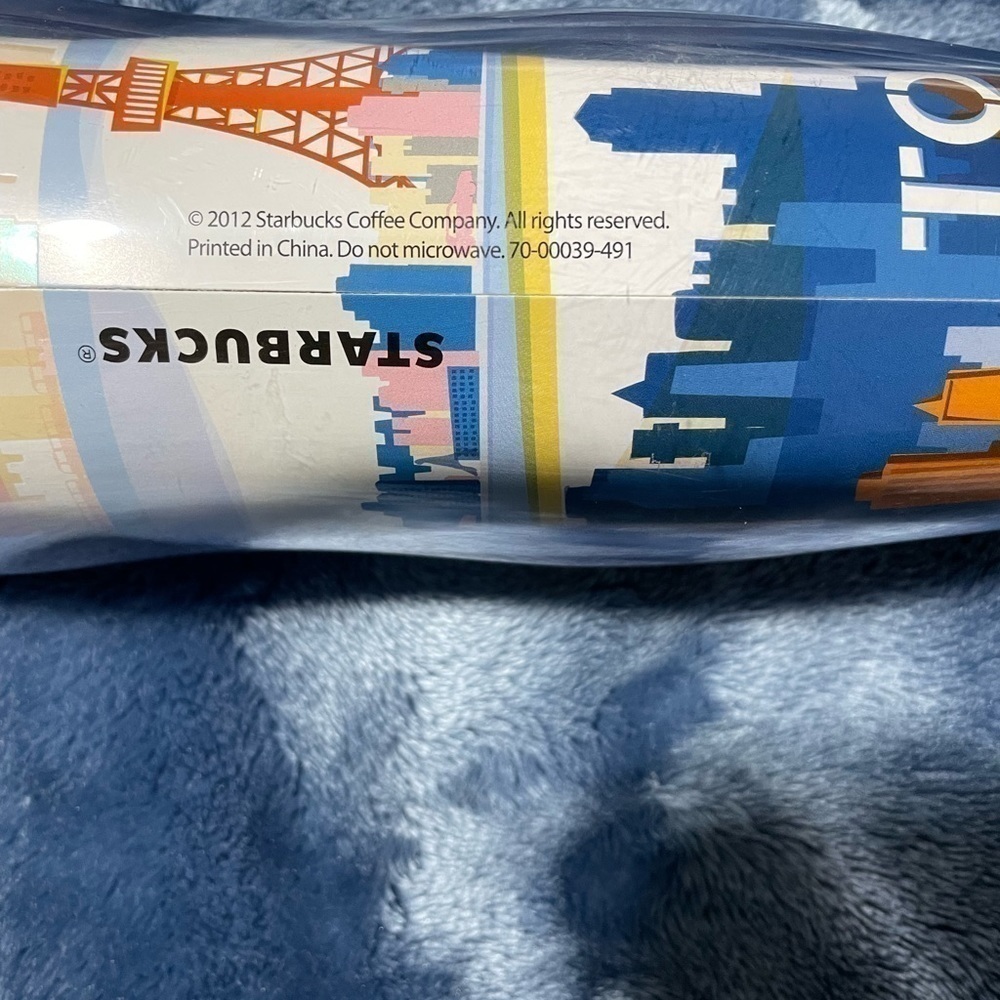 Starbucks Tokyo Tumbler + Flip Lid (2003) 12 oz. BRAND NEW Travel Coffee/Tea Cup - Picture 8 of 9